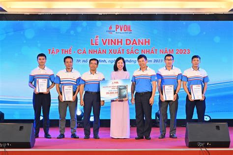 PVOIL vinh danh “Tập thể – cá nhân xuất sắc nhất năm 2023” – Công đoàn Dầu khí Việt Nam