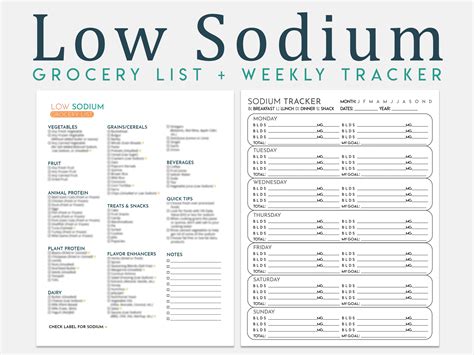 Low Sodium Diet