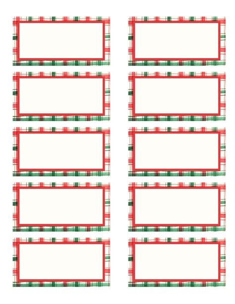 Free Printable Christmas Labels For Gifts - Printable Words Worksheets