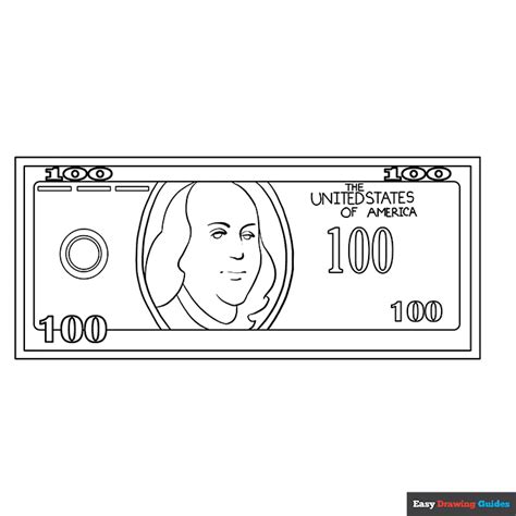 Printable Dollar Bill Coloring Page Dollar Bill Coloring Page | The ...