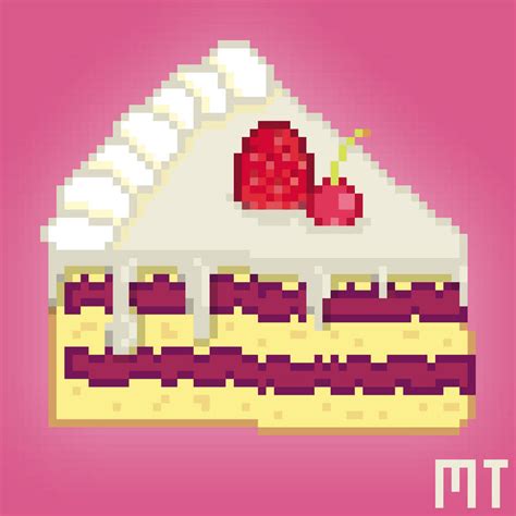 Pixel Art Cake by MucahitTemel on DeviantArt