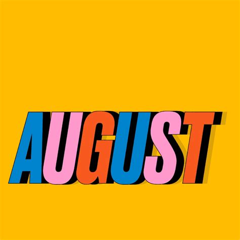 GIFs - July + August on Behance | Motion design video, August, Motion ...