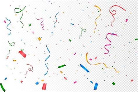 Celebration Confetti Background Vector Graphic by saro shop · Creative ...