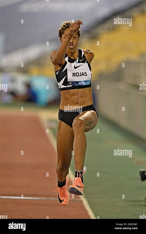 Yulimar Rojas (VEN) wins the triple jump at 49-8½ (15.15m)during the ...