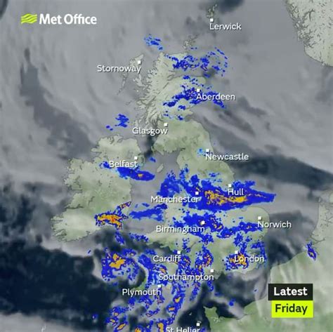 Rain radar map: Where is it raining in UK right now? 50mm of rain ...