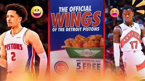 "WINGSTOP GOING BANKRUPT": NBA Twitter erupts as Detroit Pistons snap ...