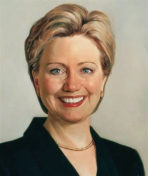 TOP original art oil painting # Hillary Clinton portrait OIL PAINTING ...