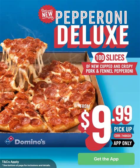 NEWS: Domino's Pepperoni Deluxe Pizza | Frugal Feeds