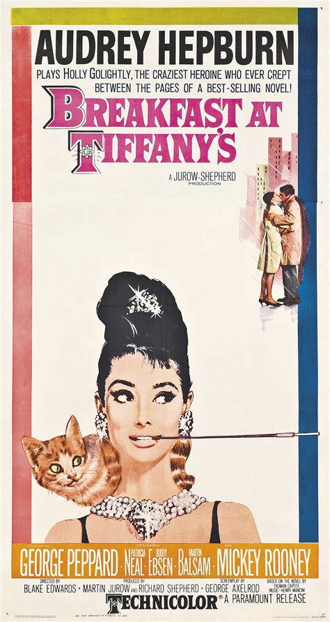 Printable Breakfast at Tiffanys ver. 2 1961 Vintage Poster | Etsy