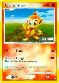 Chimchar (Platinum) - Burger King Promos - Pokemon Card Prices & Trends