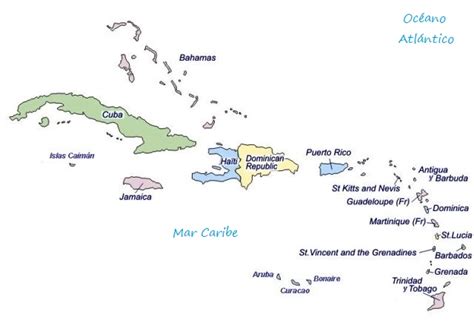 Método arrendamiento consenso mapa de las antillas con sus nombres ...