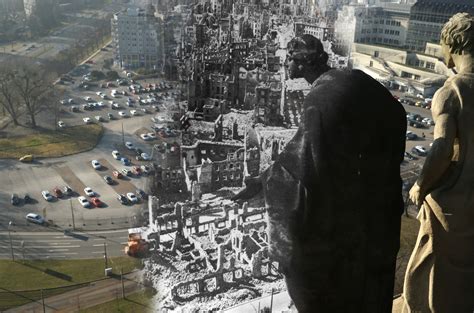 On 70th Anniversary Of Dresden Bombing, Now And Then Photos Show A City ...