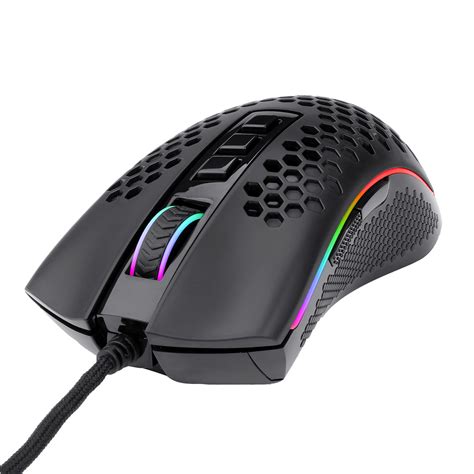 REDRAGON STORM RGB GAMING MOUSE – BLACK | HONEYCOMB SHELL | 12400DPI ULTRALIGHT CABLE | SKU ...