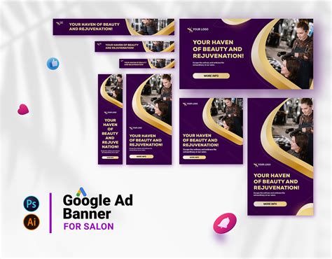 Google Ad Banner | Salon | 2023 on Behance