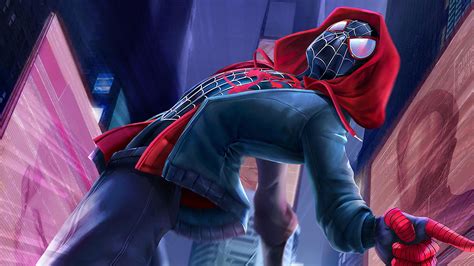 Spiderman Miles Morales Art HD Wallpaper,HD Superheroes Wallpapers,4k ...