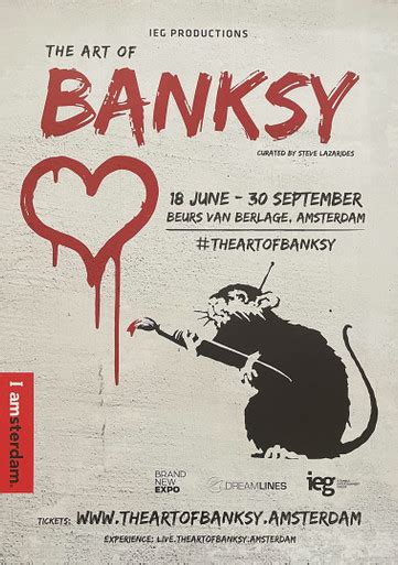 The Art of Banksy Amsterdam Exhibition