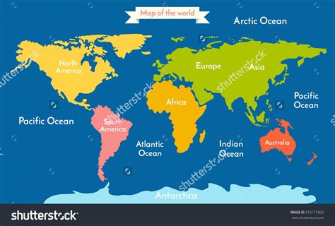 7 Continents And 5 Oceans In This World Telugu New World | Continents, 7 continents, Ocean