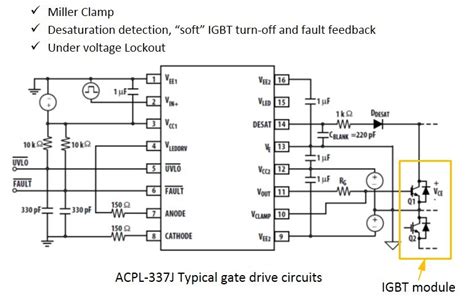 Is there any way to simplify the design of the gate drive circuit for the IGBT module and ...