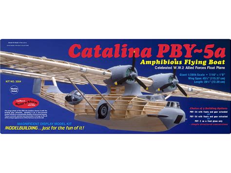 Guillows PBY-5a Catalina Balsa Aircraft Kit 2004 | Hobbies