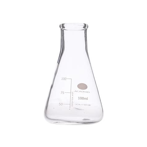 B8R07246 - Academy Heavy Duty Conical Flask - 100ml - Pack of 12 | Hope Education