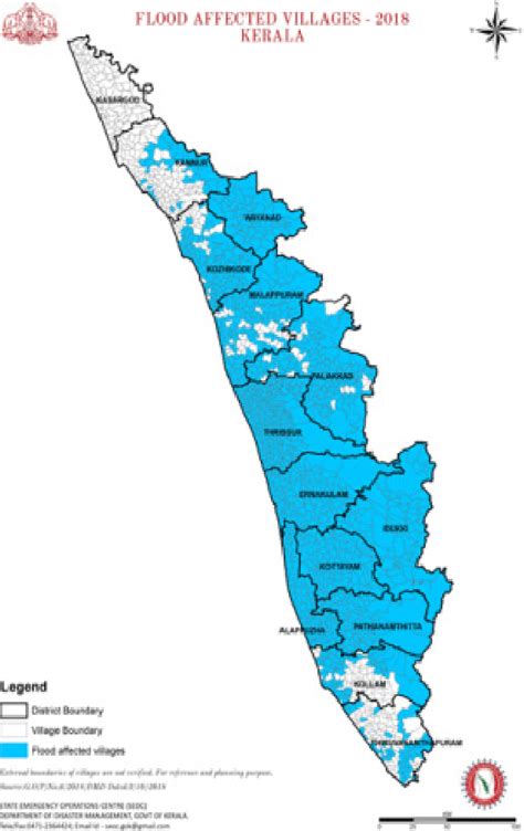 Kerala Flood Affected Areas Map / Kerala Floods Rescue Efforts Step Up As Rains Begin To Ease ...