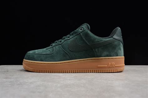 Mens and WMNS Nike Air Force 1 '07 LV8 Suede Outdoor Green AA1117-300