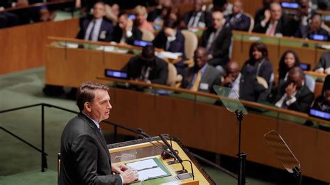 At the U.N., Jair Bolsonaro Presents a Surreal Defense of His Amazon ...