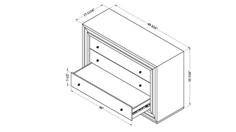 Typical Dresser Drawer Dimensions