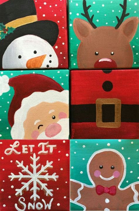 Easy Christmas Paint And Sip Ideas – Warehouse of Ideas