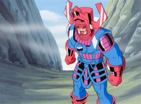 Fantastic Four Galactus Production Cel & Background - ID ...