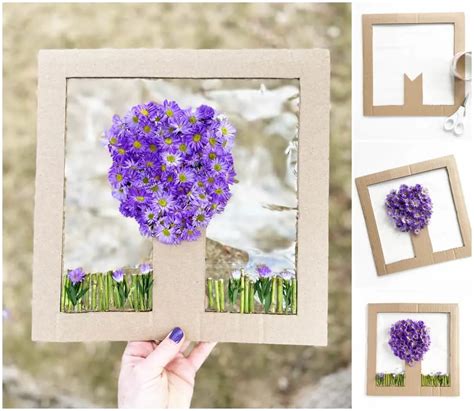 This Cardboard Flower Craft Is A Fun Spring Activity For Kids