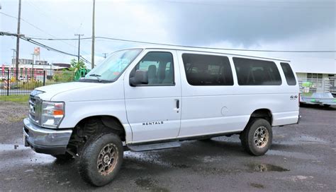 2014 Ford E350 XLT Super Duty 4-Wheel Drive 4X4 Passenger Van, 70740 Miles (Runs, Drives, See ...