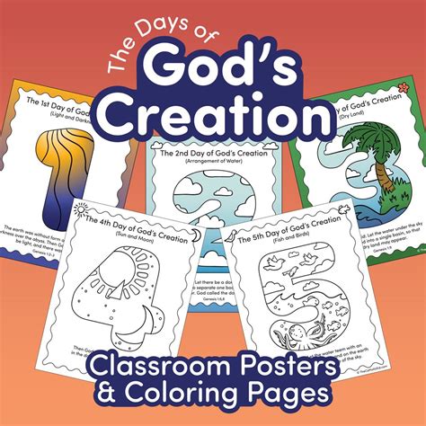 The Days of God's Creation - Download Pack - TheCatholicKid.com