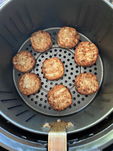 Air Fryer Frozen Sausage Patties – Melanie Cooks