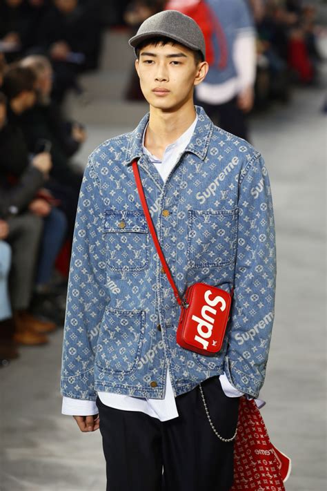 Supreme Louis Vuitton Collaboration Premieres During Fall 2017 Runway