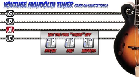 YOUTUBE MANDOLIN TUNER - YouTube