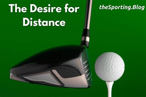 The Desire for Distance : A history of the driver on the PGA Tour — The ...