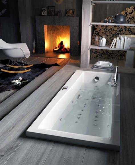 Modern Bathrooms With Sunken Bathtubs