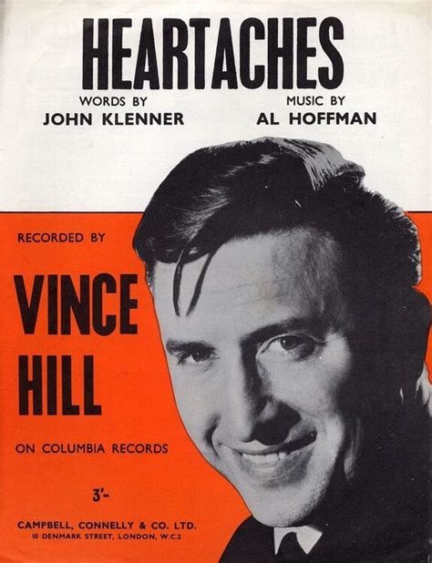 Heartaches - featuring Vince Hill only £9.00