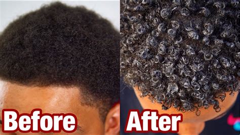 How To Get Curly Hair in 5 Minutes | Black Men and Women | 2024 - YouTube