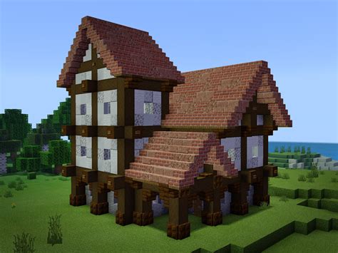 Minecraft medieval house simple - holfreviews