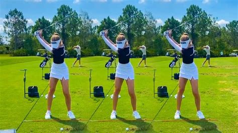 NELLY KORDA GOLF SWING - SLOW MOTION | Golf lessons, Golf swing, Lpga tour