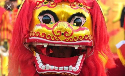 This is a Chinese New Year mask. In the most populous country in the ...