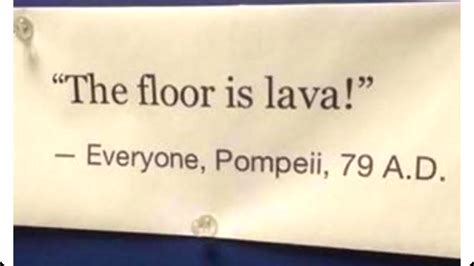 The floor is lava : r/memes