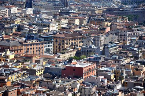 Aerial Drone View of Rome City, Italy Stock Image - Image of landmark, aerial: 111696673