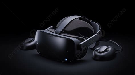 Two Black Vr Headsets On A Dark Background, Picture Of Vr Background Image And Wallpaper for ...