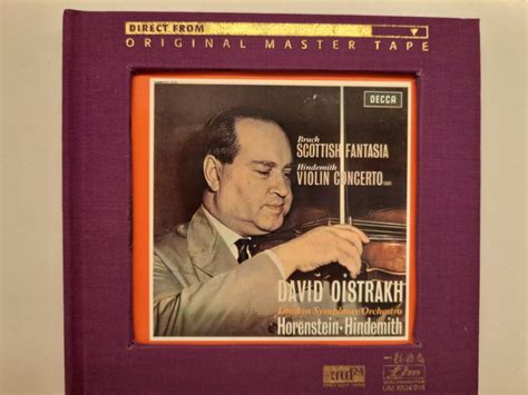 Lasting Impression Music, LIM XR24 015. DAVID OISTRAKH Bruch - Scottish ...