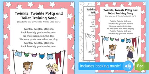 Twinkle, Twinkle Potty and Toilet Training Song