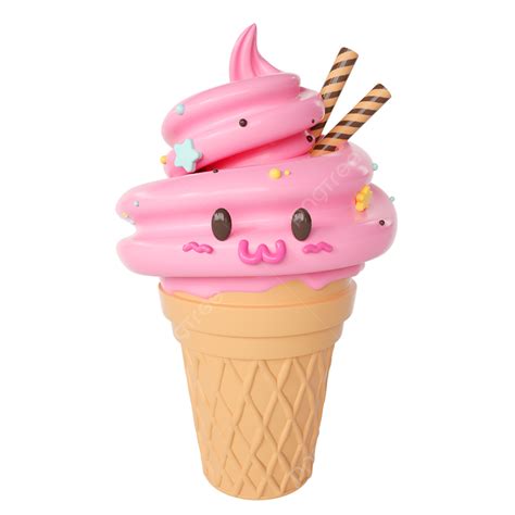 Anthropomorphic Ice Cream, Ice Cream, Dessert, Ice Cream Cone PNG ...