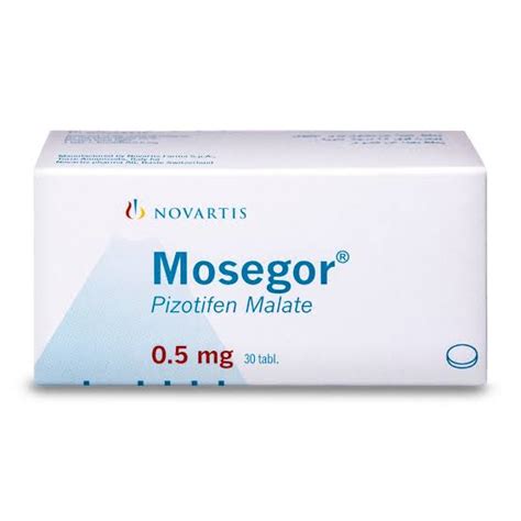 Mosegor (Pizotifen 0.5mg) – Airmedng